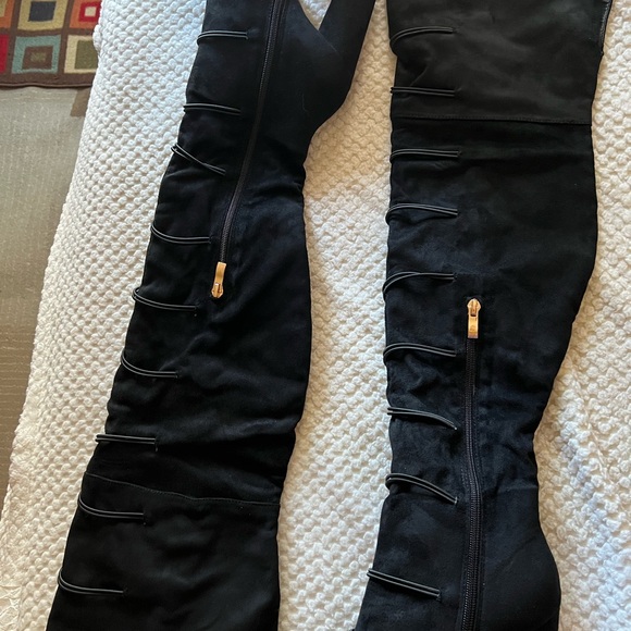 Yoki Womens thigh high Block heel boots. Brand new. Size 8 1/2. - Picture 8 of 10